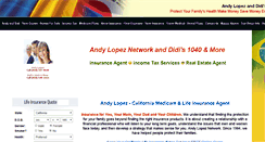 Desktop Screenshot of andylopez.ws